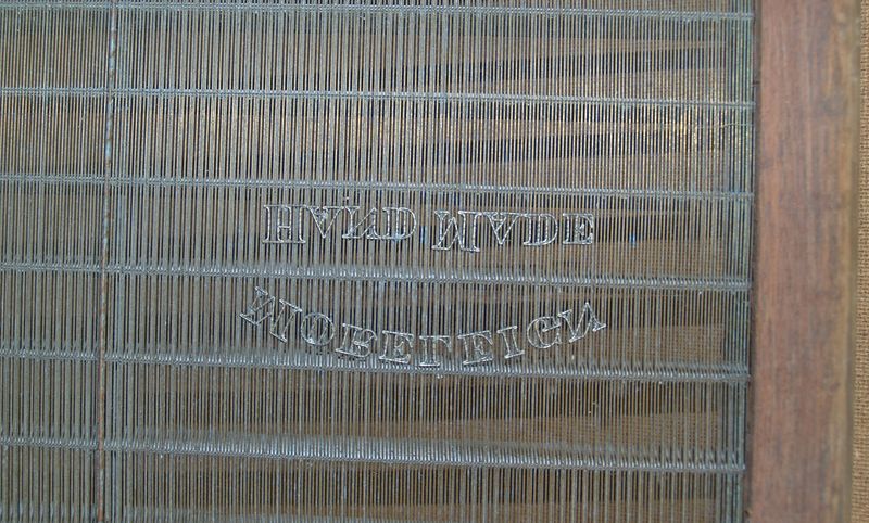 M265c Morleign Hand Made Laid - watermark close-up