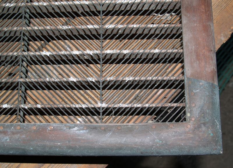 M243c Zig Zag Laid - close-up of a corner