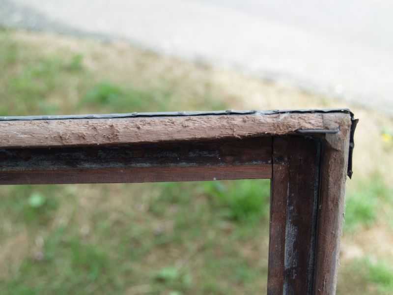 M253e F J Head Hand Made Laid Medium - tatty deckle corner