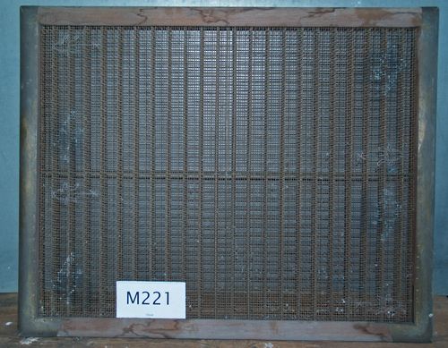 M221a Bull's Head on very coarse wove