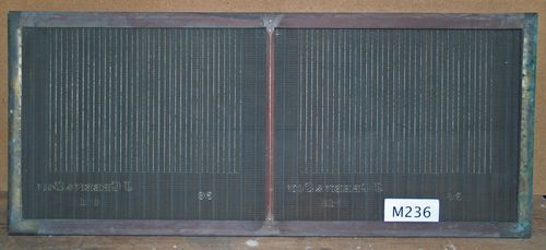 M236a J Green & Son 36 rule full mould