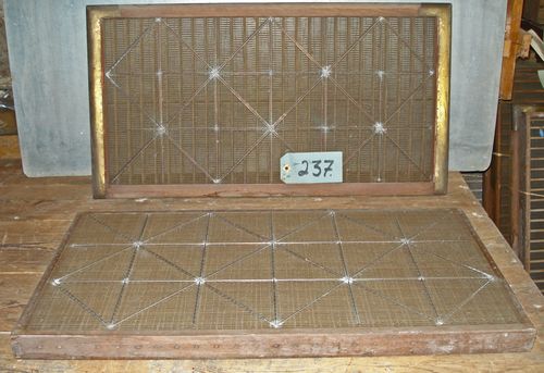 M237a Single sheet pair of card moulds