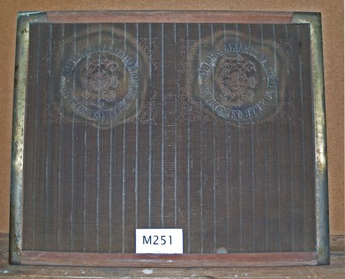 M251b - Chartered Bank 1921 Single Mould
