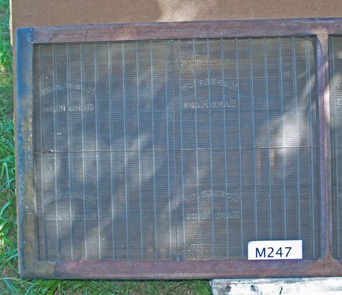 M247b Moreleign Hand Made laid notepaper - one sheet