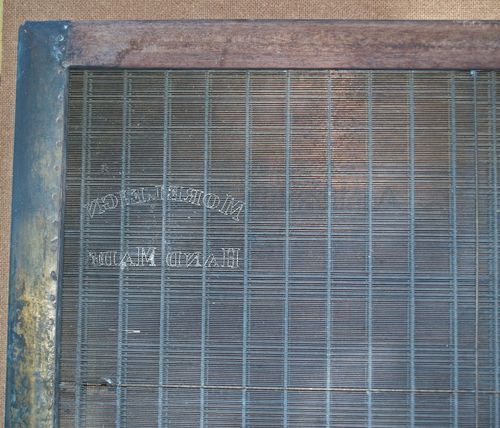 M247c Moreleign Hand Made laid notepaper - single panel